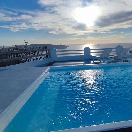 The Cliff Reflections - Adults Only Apartment Megalochori  Luaran gambar