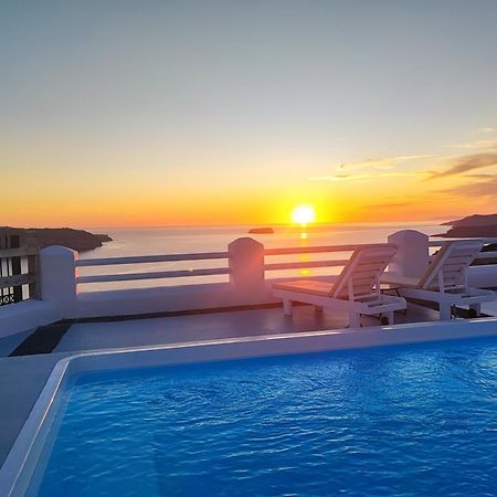 The Cliff Reflections - Adults Only Apartment Megalochori  Luaran gambar
