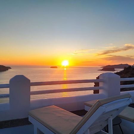 The Cliff Reflections - Adults Only Apartment Megalochori  Luaran gambar