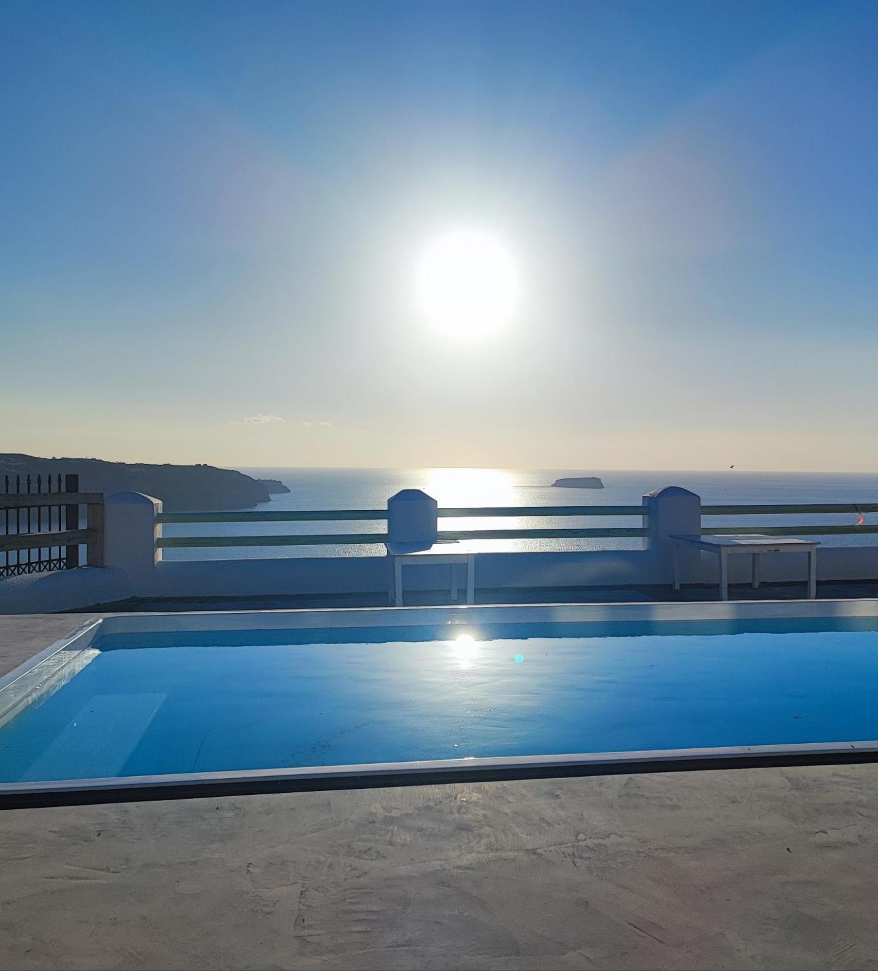 The Cliff Reflections - Adults Only Apartment Megalochori  Luaran gambar